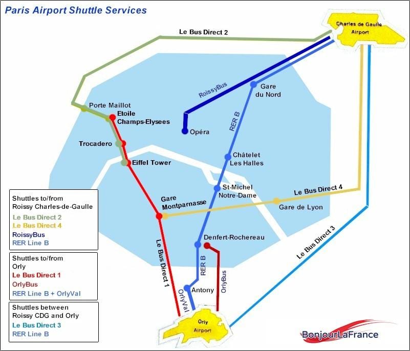 地図のパリノール駅