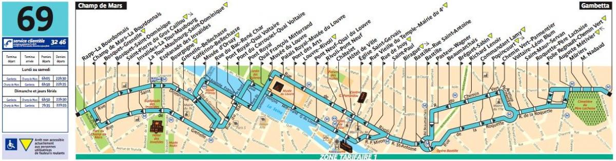 パリバス69地図